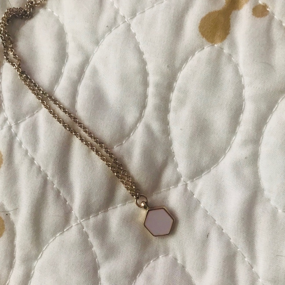 Cute gold necklace
